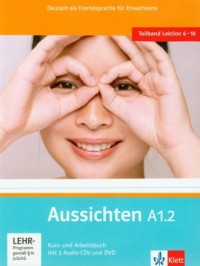Aussichten A1.2 Kurs und Arbeitsbuch - okładka podręcznika