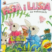 Fisia i Lusia na wakacjach - okładka książki