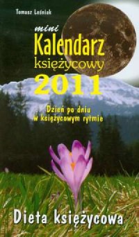 Kalendarz księżycowy 2011 mini - okładka książki