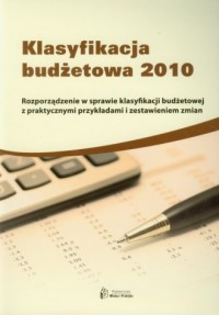 Klasyfikacja budżetowa 2010. Rozsporządzenie - okładka książki