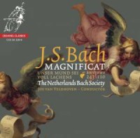 Magnificat BWV 243 Unser Mund sei - okładka płyty