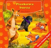 Piaskowa burza - okładka książki