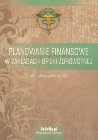 Planowanie finansowe w zakładach - okładka książki