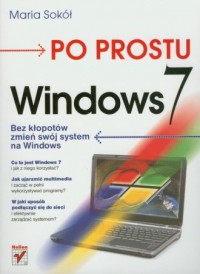 Po prostu Windows 7 - okładka książki
