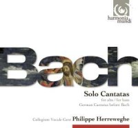 Solo Cantatas for alto / for bass - okładka płyty