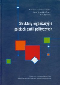Struktury organizacyjne polskich - okładka książki