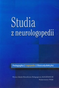 Studia z neurologopedii - okładka książki