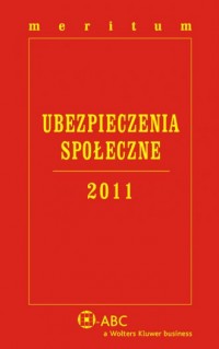 Ubezpieczenia Społeczne 2011 - okładka książki
