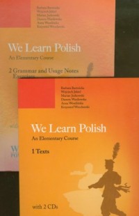 We Learn Polish. Tom 1-2 (+ 2 CD) - okładka podręcznika