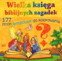 Wielka księga biblijnych zagadek - okładka książki