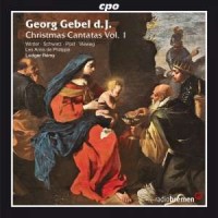 Christmas Cantatas. Vol. 1 (CD) - okładka płyty