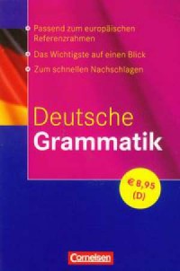 Deutsche Grammatik - okładka podręcznika