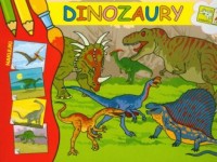 Dinozaury Zabawa i nauka - okładka książki