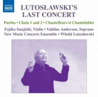 Lutoslawski s Last concert - okładka płyty