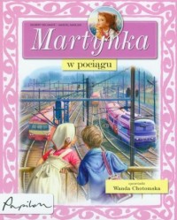 Martynka w pociągu - okładka książki