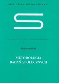 Metodologia badań społecznych. - okładka książki