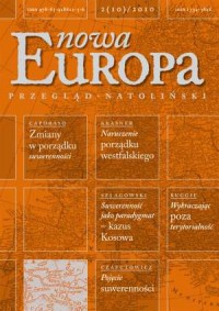 Nowa Europa 2(10)/ 2010 - okładka książki