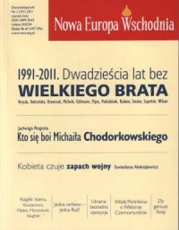Nowa Europa Wschodnia 1/2011 - okładka książki
