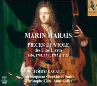 Pieces de viole des Cinq Livres - okładka płyty