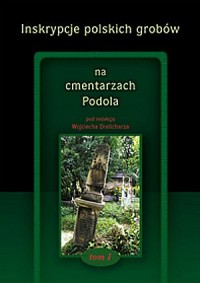 Inskrypcje polskich grobów na cmentarzach - okładka książki