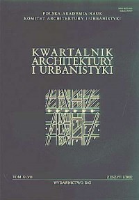 Kwartalnik Architektury i Urbanistyki. - okładka książki