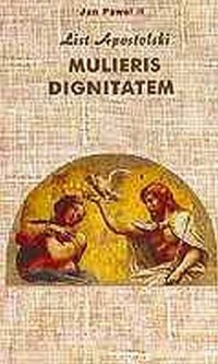 List apostolski Mulieris dignitatem - okładka książki