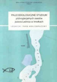 Paleoekologiczne studium późnoglacjalnych - okładka książki