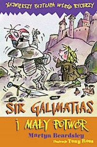 Sir galimatias i mały potwór - okładka książki