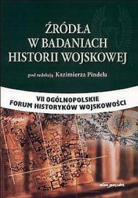 Źródła w badaniach historii wojskowej - okładka książki