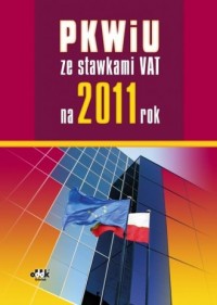 PKWiU ze stawkami VAT na 2011 rok - okładka książki