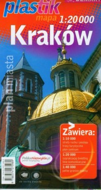 Poznań (plan miasta plastik) - okładka książki