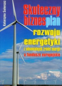 Skuteczny biznesplan rozwoju energetyki - okładka książki