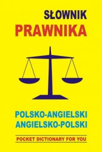 Słownik prawnika polsko-angielski, - okładka książki