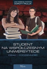 Student na współczesnym uniwersytecie - okładka książki