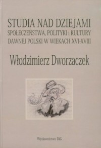 Studia nad dziejami społeczeństwa, - okładka książki