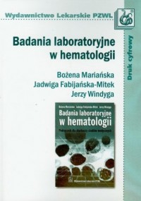 Badania laboratoryjne w hematologii - okładka książki