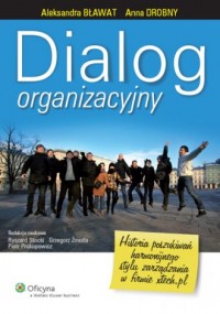 Dialog organizacyjny - okładka książki