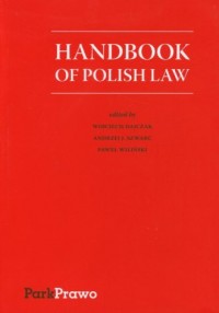 Handbook of Polish Law - okładka książki