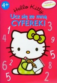 Hello Kitty Ucz się ze mną cyferek - okładka książki