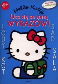 Hello, Kitty. Ucz się ze mną wyrazów - okładka książki