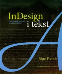 InDesign i tekst - okładka książki