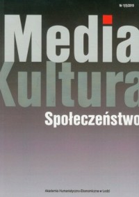 Media kultura społeczeństwo 1(5)/2010 - okładka książki