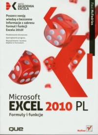 Microsoft Excel 2010 PL. Formuły - okładka książki