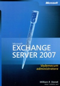 Microsoft Exchange Server 2007. - okładka książki