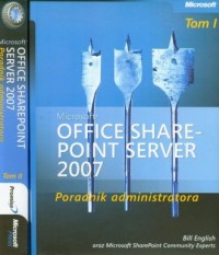 Microsoft Office SharePoint Server - okładka książki