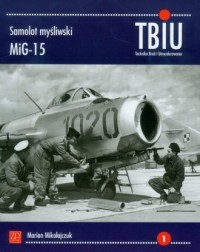 Samolot myśliwski MIG 15 - okładka książki