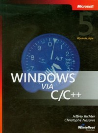 Windows via C/C++ - okładka książki