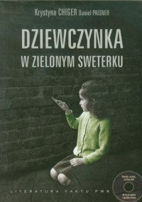 Dziewczynka w zielonym sweterku - okładka książki