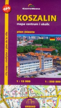 Koszalin (mapa centrum) - okładka książki