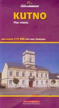 Kutno (plan miasta 1:11 000) - okładka książki